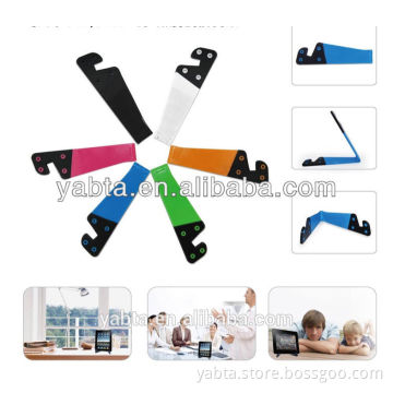 originality mobile phone setting stand with soft silicone to protect mobile
